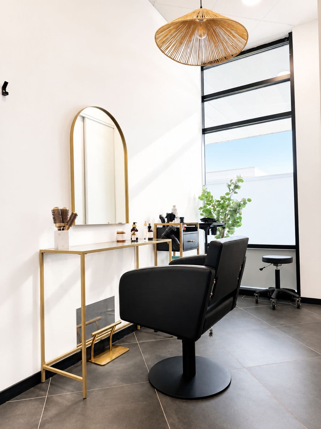 Intérieur du salon Kiara Hair Spa