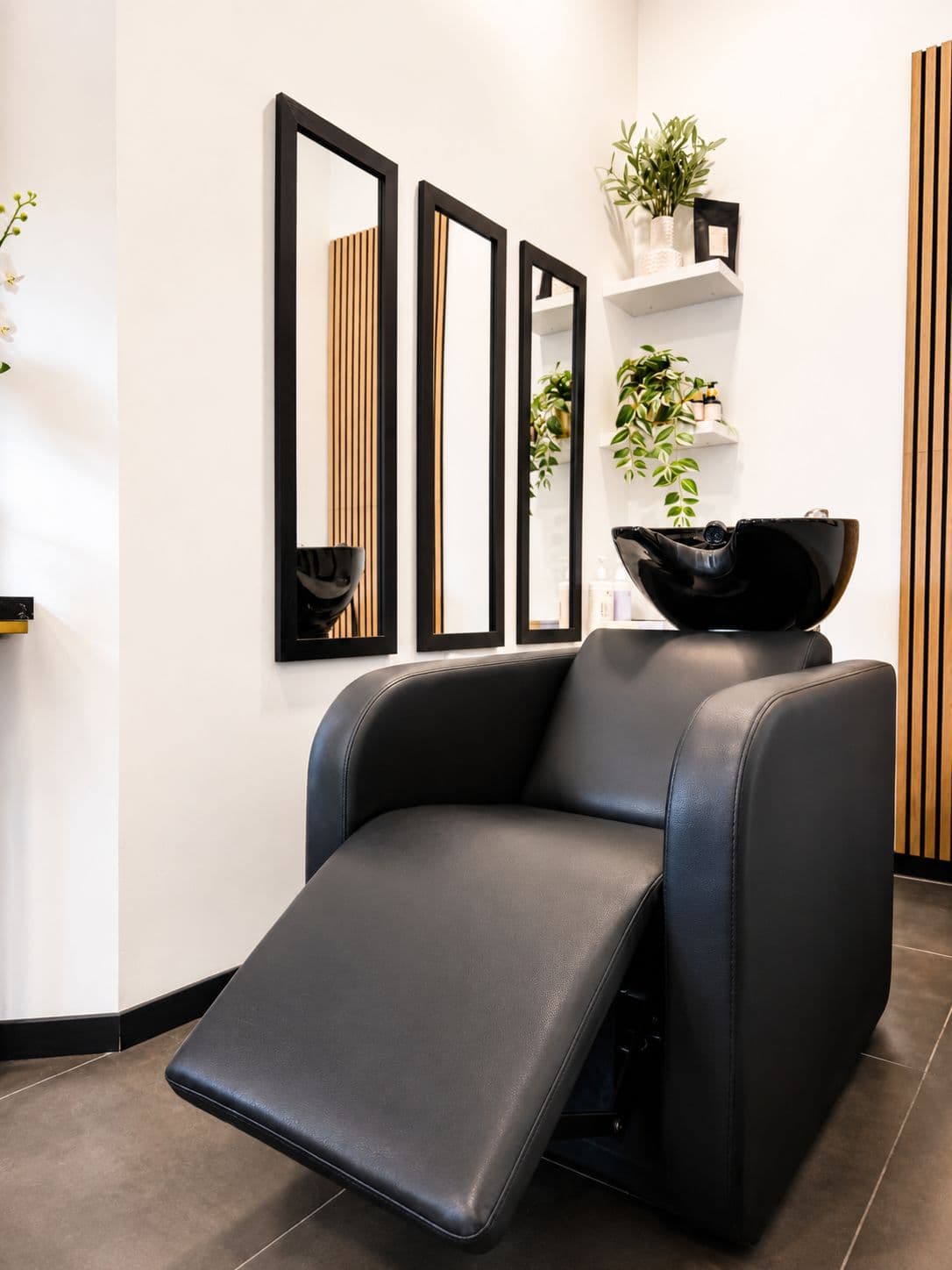 Intérieur du salon Kiara Hair Spa